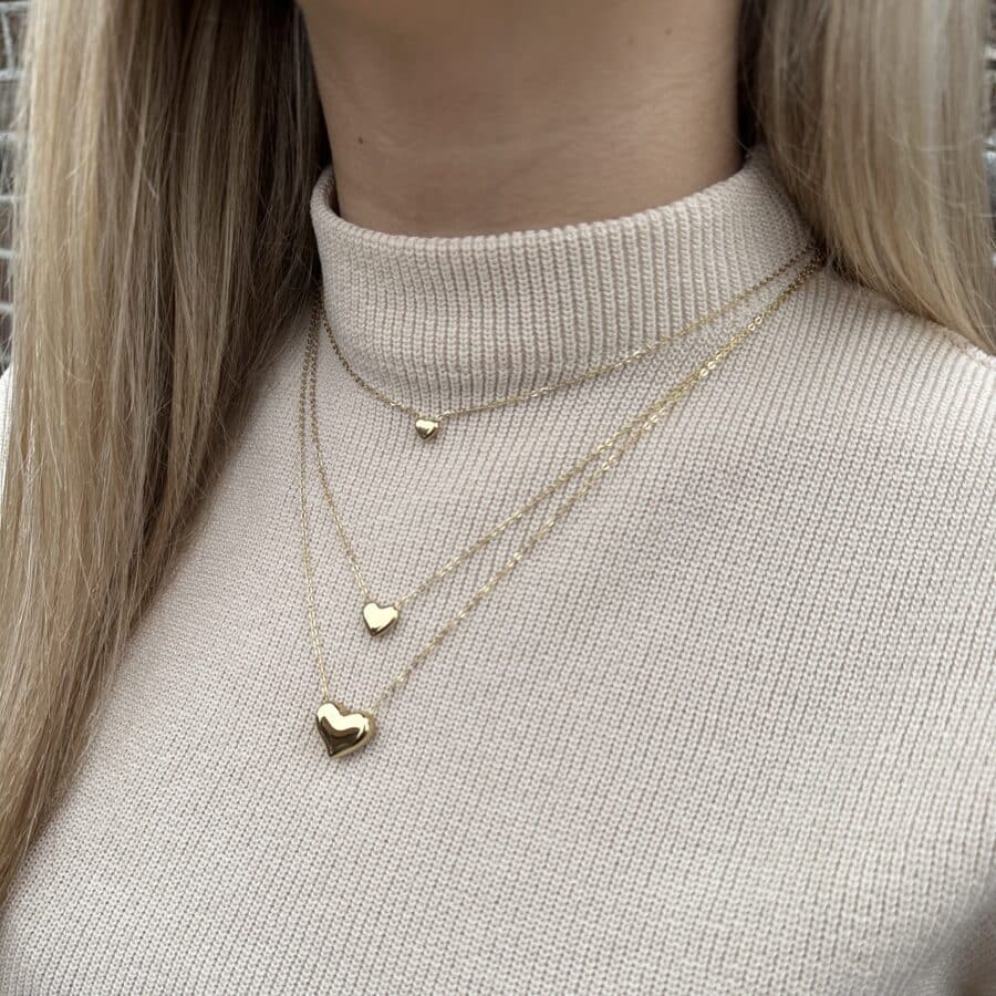 Fleur 3x Hart Ketting