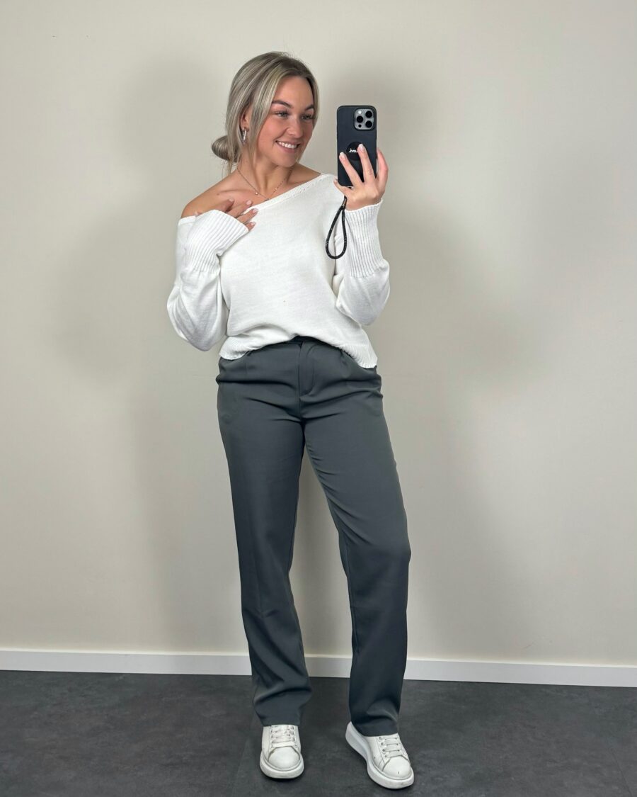 Jill Pantalon Grijs