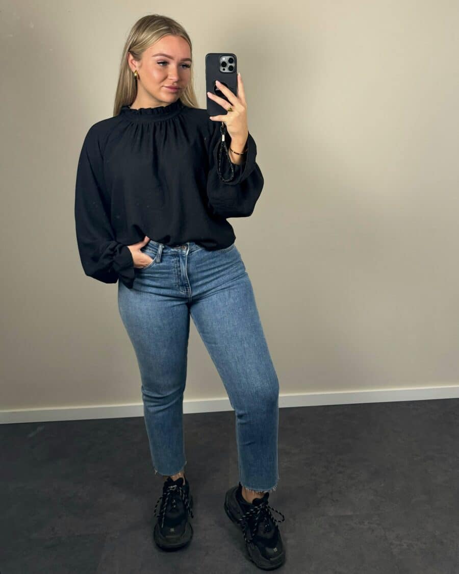 Kae Blouse Zwart
