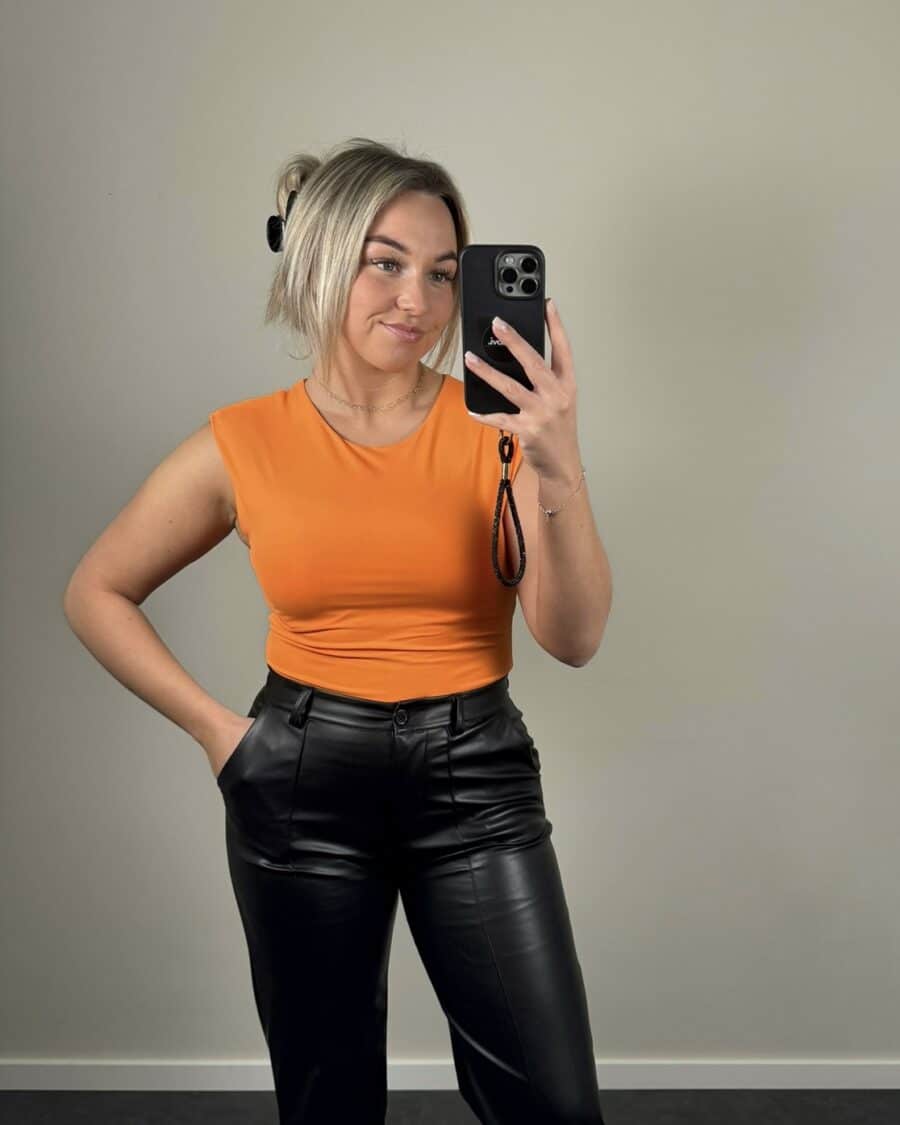 Lola Body Oranje - Afbeelding 2