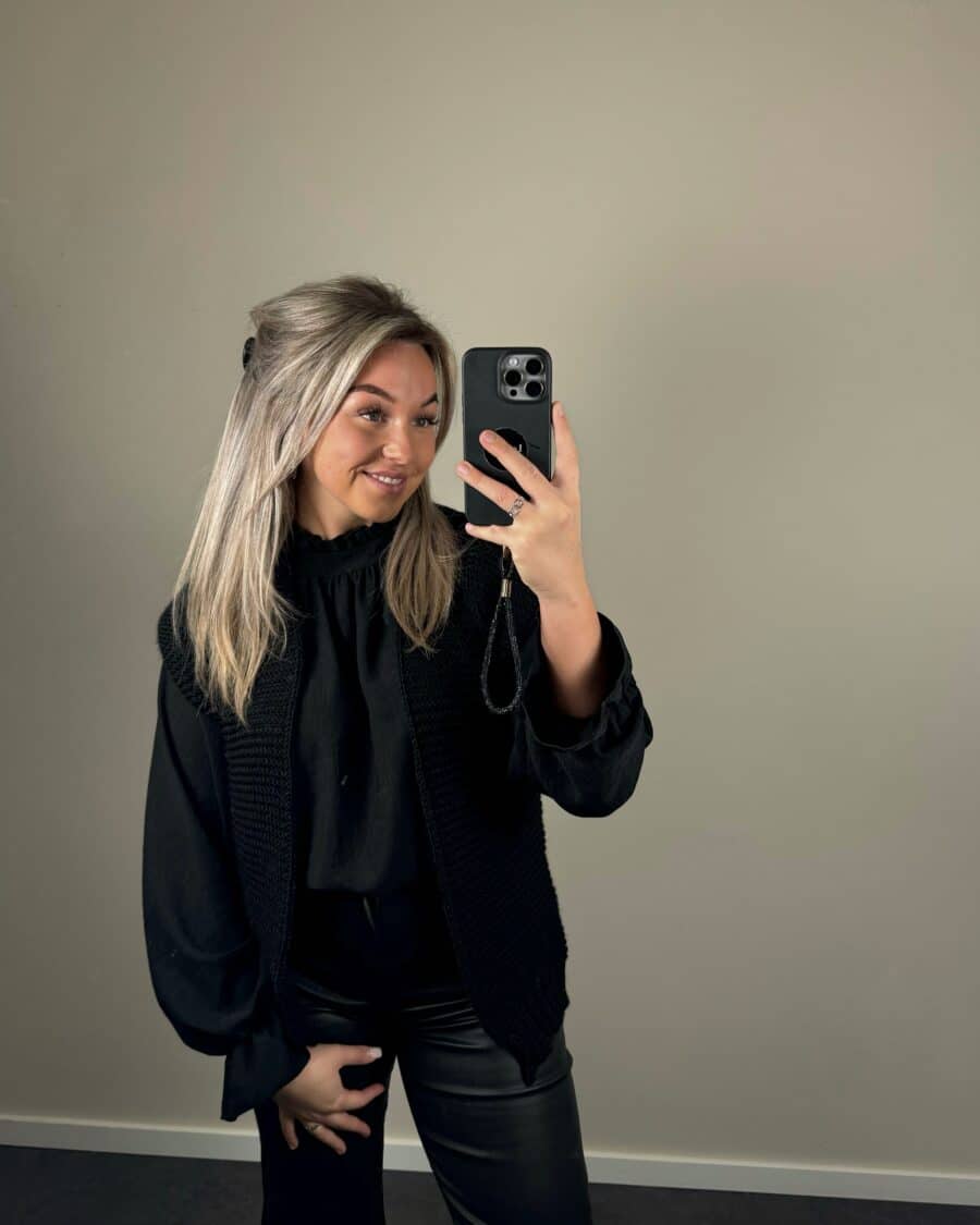 Nala Gilet Zwart - Afbeelding 2