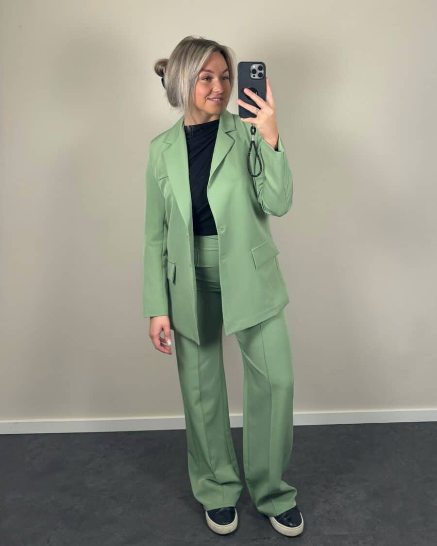 Sofia Blazer Groen - Afbeelding 2