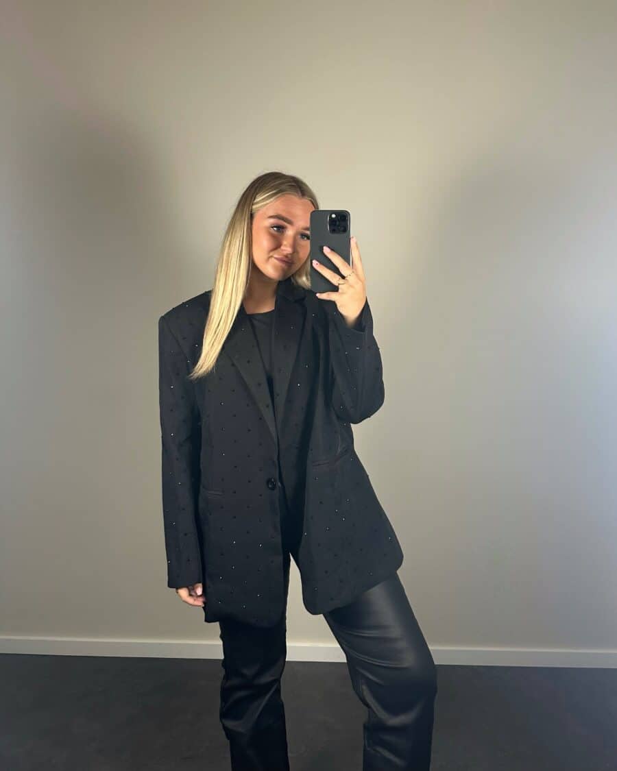 Lovi Sparkle Blazer Zwart