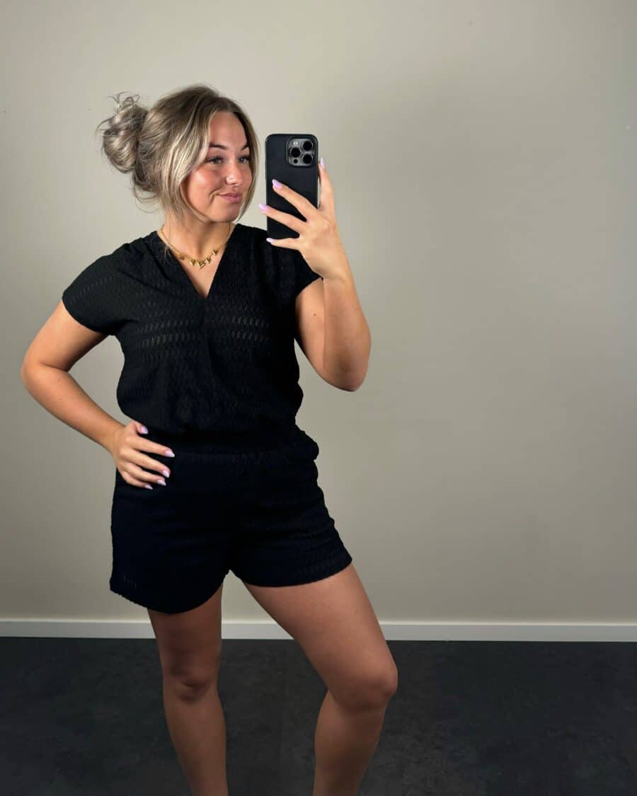 Lara short zwart ONE SIZE